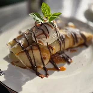 Lucky Boy Crepes.  $18.