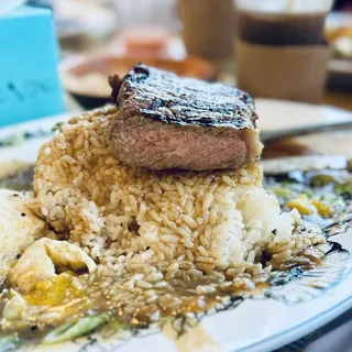 NY Steak Loco Moco