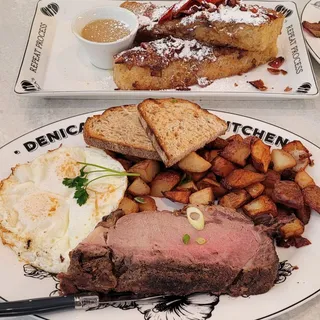Prime Rib and Eggs