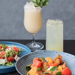 Spring Salads and Cocktails