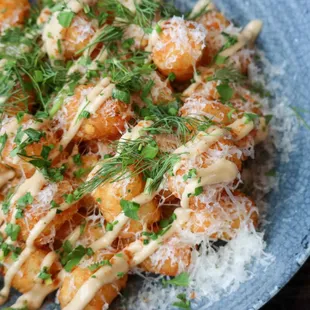 Manchego Tater Tots