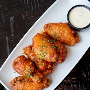 Double-Fried Chicken Wings