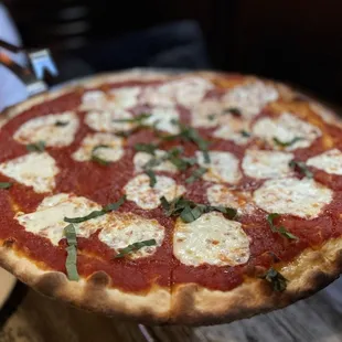 Margherita pizza