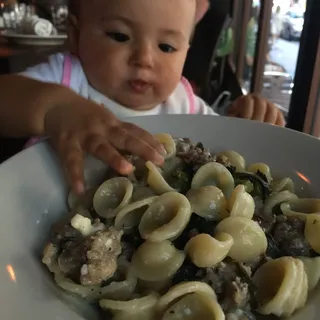 Broccoli Rabe & Sausage Pie