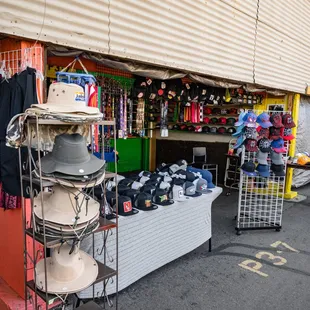 a variety of items for sale