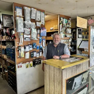 Visit Mike in our Service department for Parts &amp; Service, Propane, Pellet BBQ Grills, and BBQ Pellets.