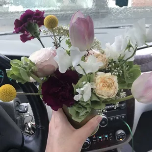 Curbside pick up Mother's Day Flowers small Bouquet