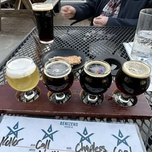 Beer flight
