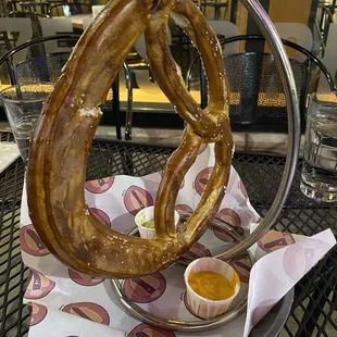 Huge pretzel!