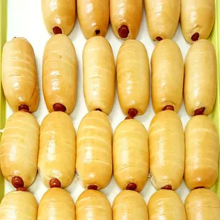 Jumbo sausage and cheese kolaches