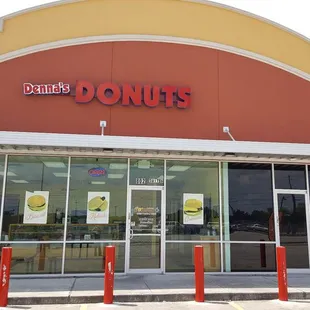 the front of the store