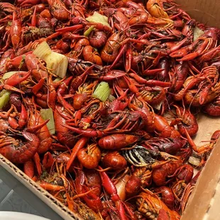  box full of craws