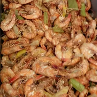 Shrimp looking tasty