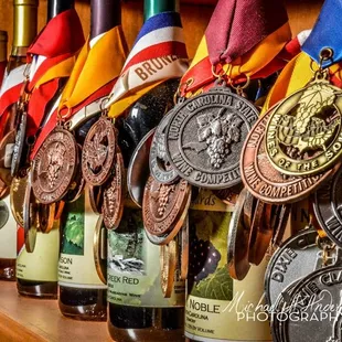 Come sample our award winning wines!