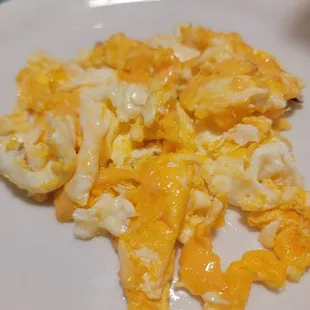Supposedly scrambled eggs