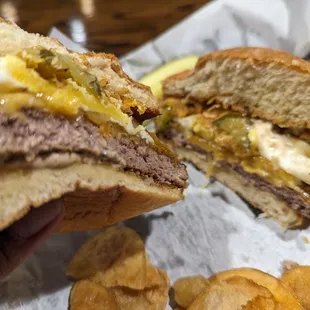 Fabulous Franklin Hangover Burger