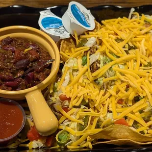 Nachos and chili