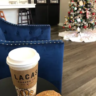 Hot chocolate and a cookie!