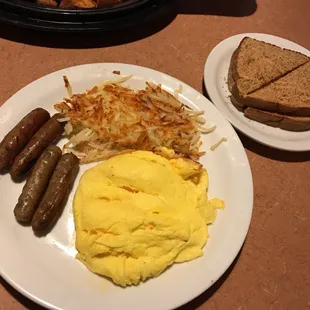 All American slam with all sausage