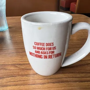Fresh hot coffee