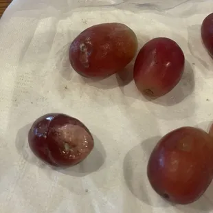 "Denny's " definitely not going again! Grape had mole and god know what else.