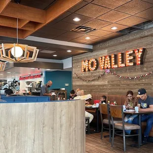 Remodeled dining room is nice!