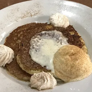 Tres leches pancakes