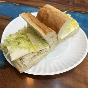 Small Tuna Salad Cold Sub