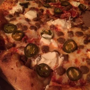 Sausage, Ricotta and Spicy Peppers