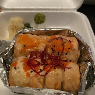 Baked Salmon Roll