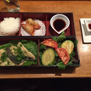 Miso Black Cod Bento Box Lunch