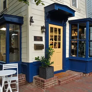 the front of the store