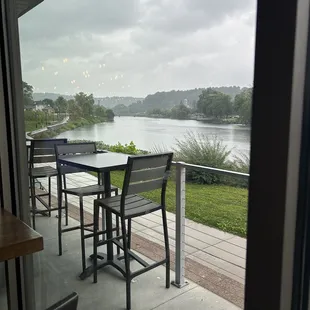 Great view on a rainy day!