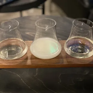 Sake flight