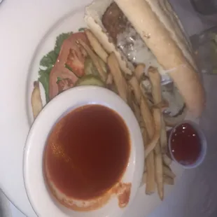 Chicken Parmigiana Sandwich. Good