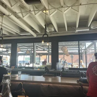 Bar area with covered patio