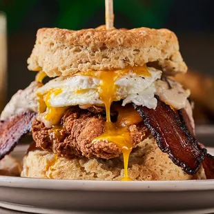 Atomic Cowboy home of Denver Biscuit Co &amp; Fat Sully's NY Pizza, The Franklin