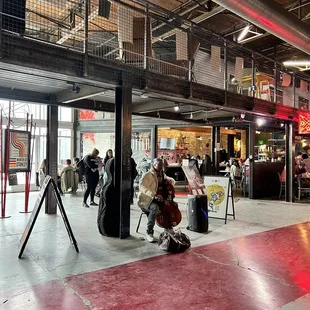 Area right outside the restaurant!