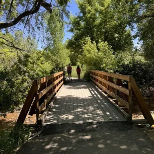 Bridge to kids playground