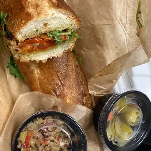 Vegan sandwich