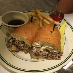 Prime and Cheddar Sandwich