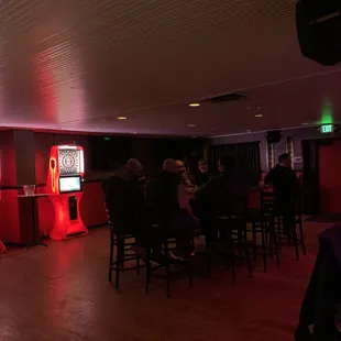 Main bar and dartboards