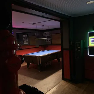 TouchTunes and pool room