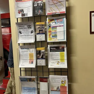 Flyers and other info