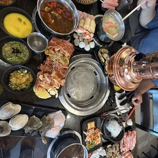 Hot pot and bbq