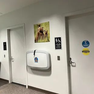 Gender neutral restrooms - Gems section