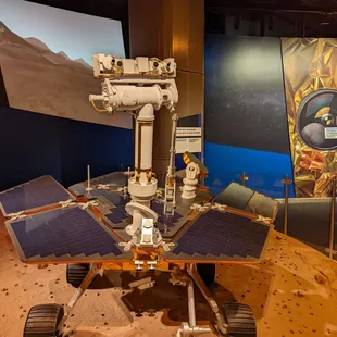 Lots of space info and equipment within the museum.