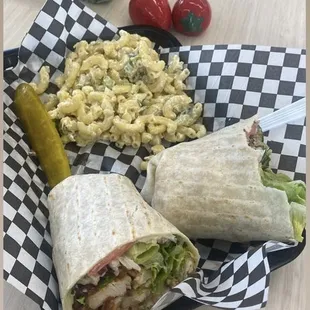 Chicken Caesar Wrap sooo good