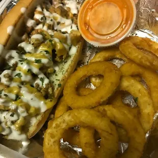 Chicken philly combo