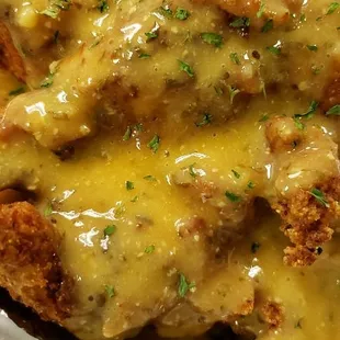 Garlic parmesan boneless breast dinner